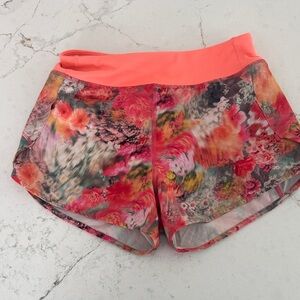 Athleta Girl Floral Athletic Shorts